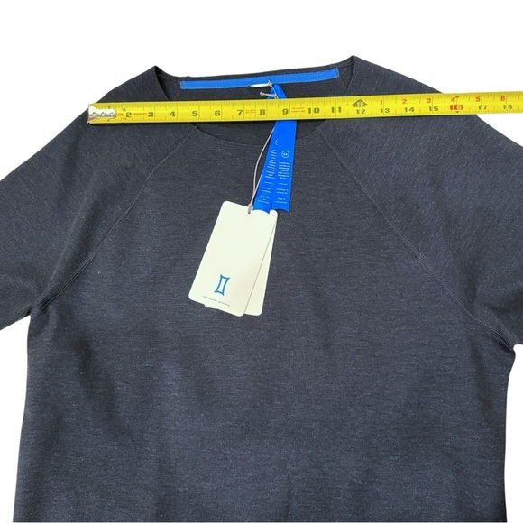 Kit and Ace NWT Men’s Pullover Navy Crew Neck 151 Long Sleeve Sweater Size L - Picture 11 of 17